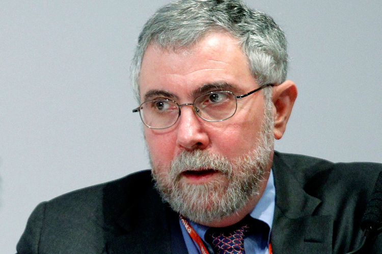 Professor of Economics at Princeton University Paul Krugman attends The Russia Forum 2012 in Moscow February 2, 2012. Russian and international financial leaders meet at the economic and business forum from January 31 till February 4.  REUTERS/Anton Golubev  (RUSSIA - Tags: BUSINESS POLITICS) - RTR2X72N
