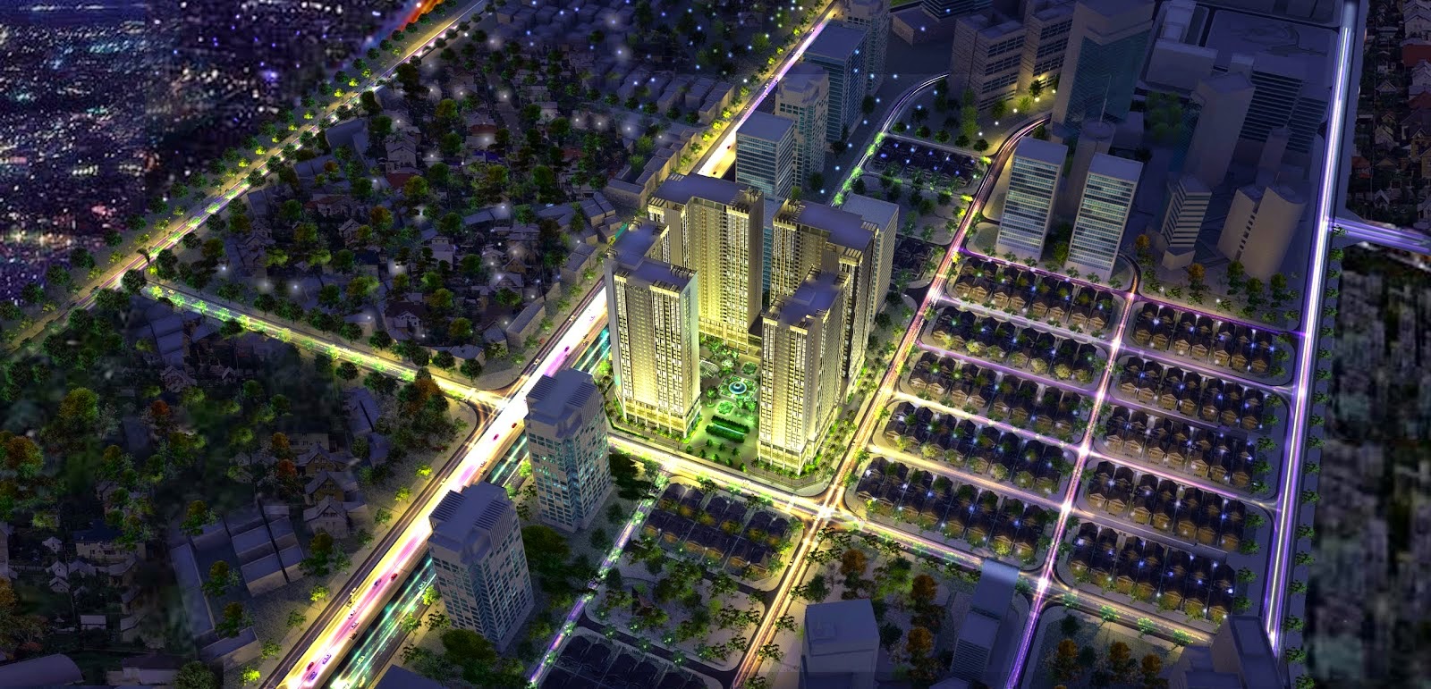 Dự án căn hộ cao cấp Eco-Green City giữa lòng phố Hà Nội.